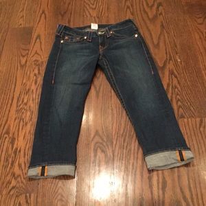 Cropped women’s jeans